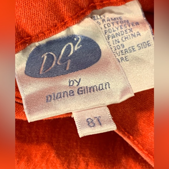 NWT Diane Gilman DG2 Red Flare Jeans - Size 8Tall - Picture 6 of 6